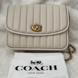 Coach Madison Shoulder Bag With Quilting - Like New